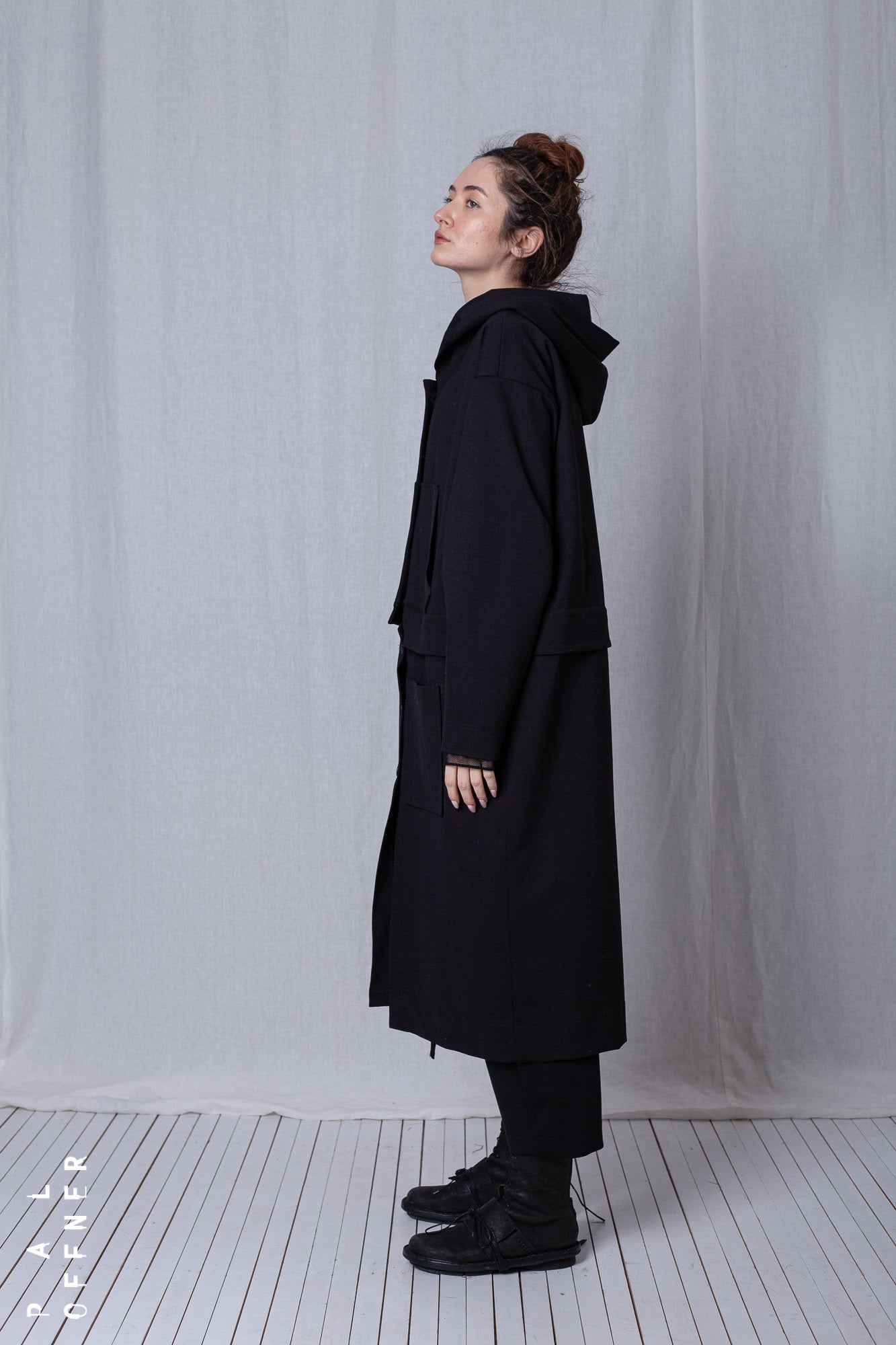 Shortenable Coat Jacket_Luxury Bi-Stretch Tricot