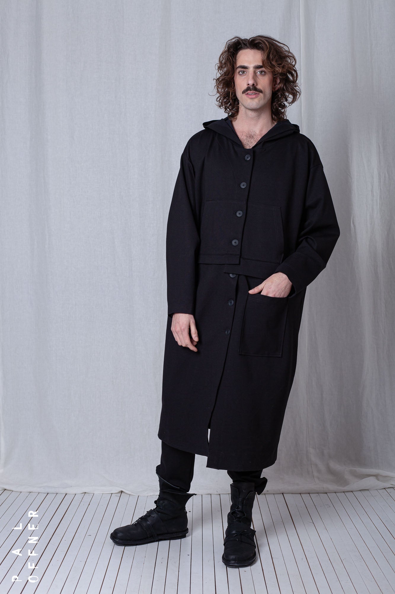Shortenable Coat Jacket_Luxury Bi-Stretch Tricot