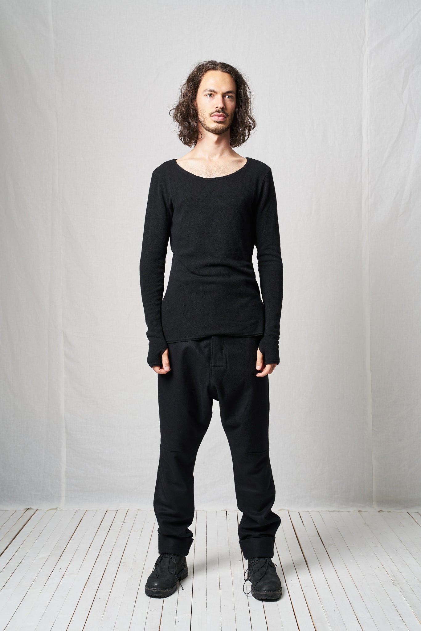 Slim Pullover_Merino Wool Mix