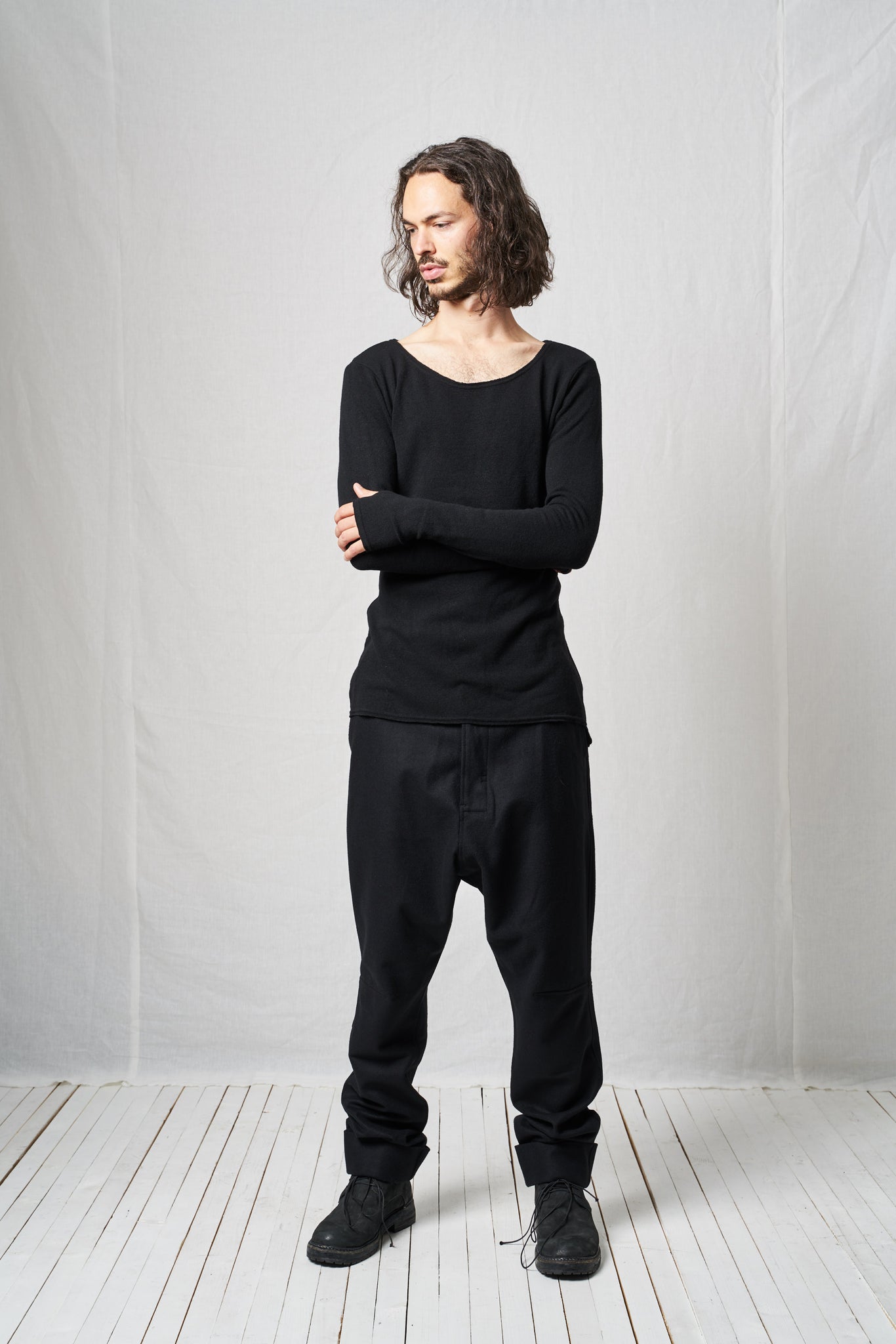 Slim Pullover_Merino Wool Mix