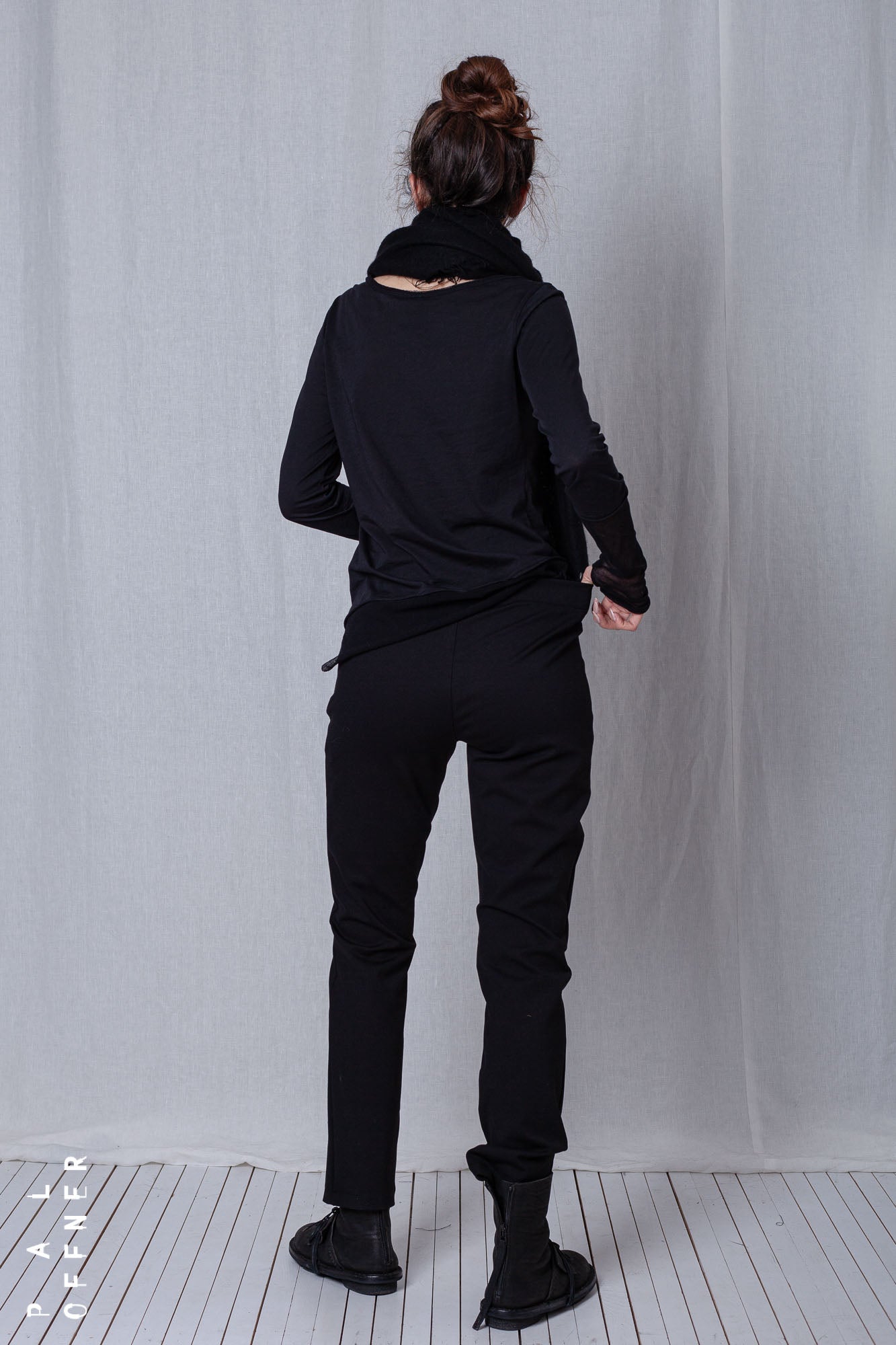 Straight Fitted Trousers_Luxury Bi-Stretch Tricot