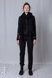 Straight Fitted Trousers_Luxury Bi-Stretch Tricot