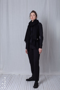 Straight Fitted Trousers_Luxury Bi-Stretch Tricot