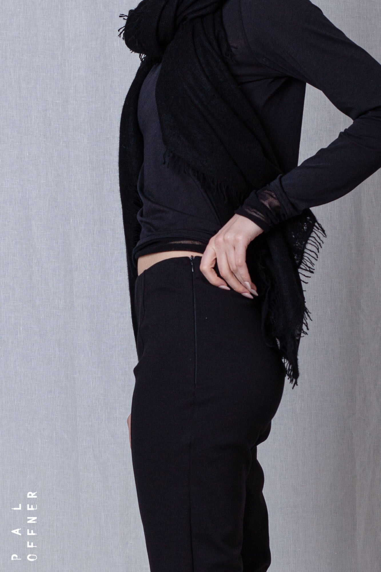 Straight Fitted Trousers_Luxury Bi-Stretch Tricot