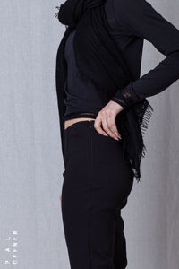 Straight Fitted Trousers_Luxury Bi-Stretch Tricot