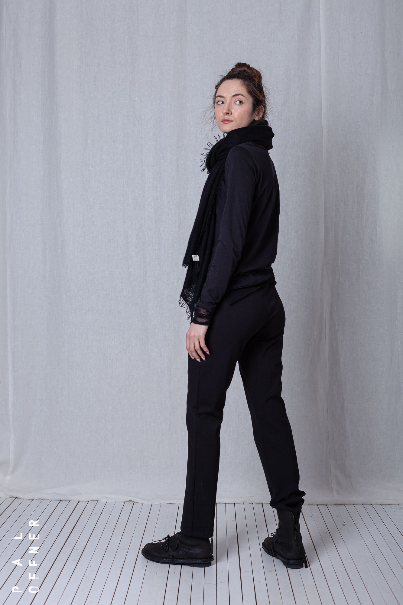 Straight Fitted Trousers_Luxury Bi-Stretch Tricot