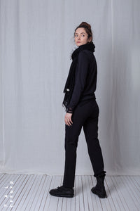 Straight Fitted Trousers_Luxury Bi-Stretch Tricot
