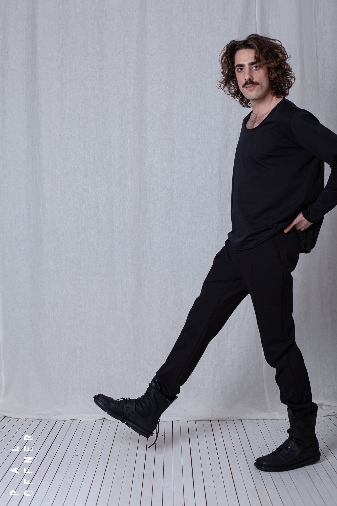Straight Fitted Trousers_Luxury Bi-Stretch Tricot