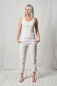 Straight Trousers_Cotton Poplin