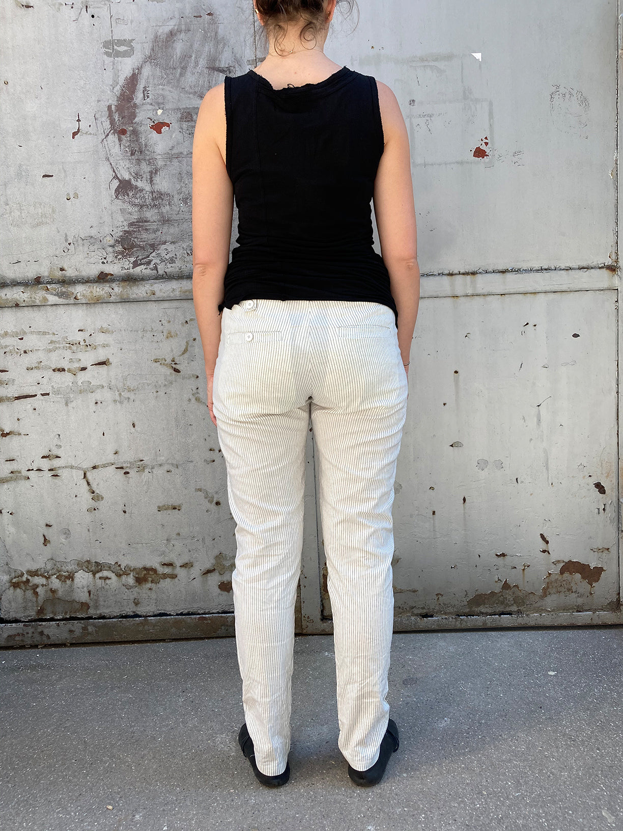 Straight Trousers_Gabardine Stretch