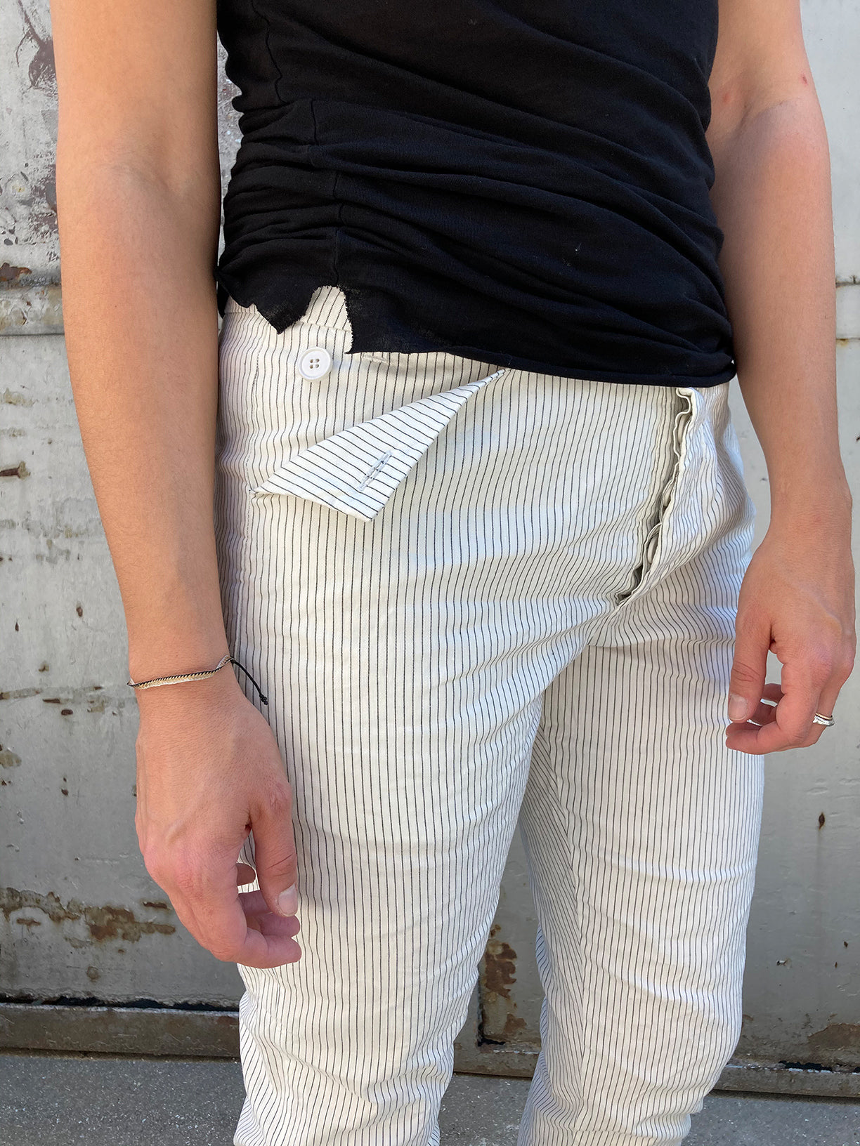 Straight Trousers_Gabardine Stretch