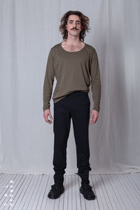 Straight Trousers_High Stretch