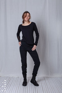 Straight Trousers_High Stretch
