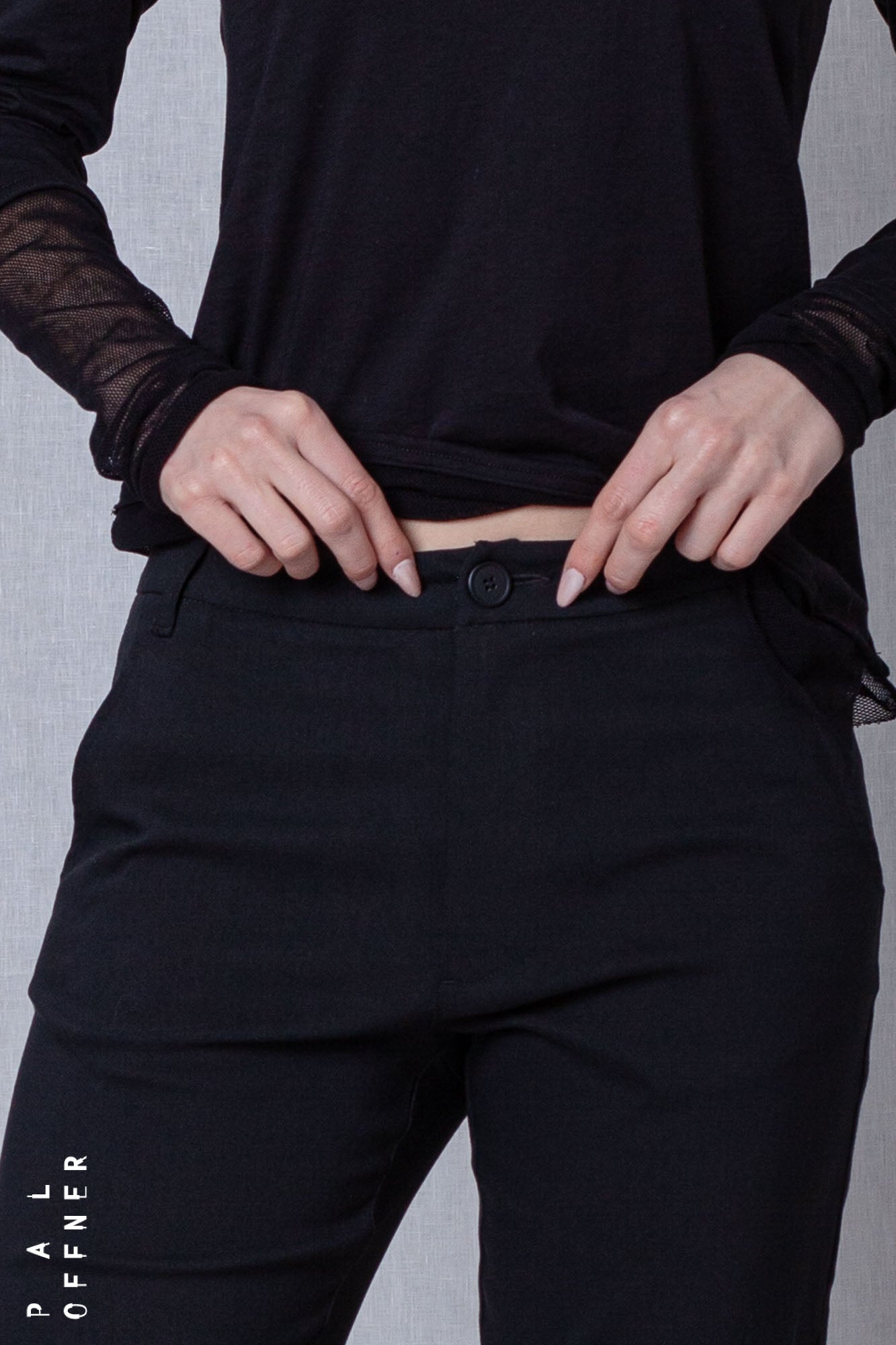 Straight Trousers_High Stretch