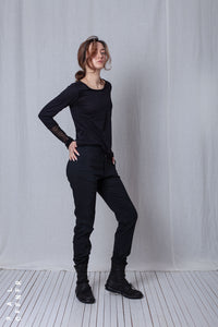 Straight Trousers_High Stretch