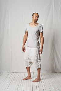 Super Low Crotch Trousers_Linen