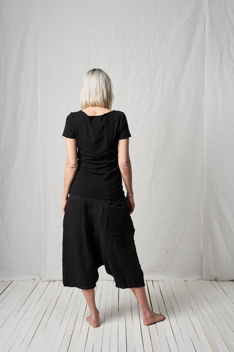 T-Shirt Mesh Detail_Cotton Jersey + Mesh