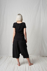 T-Shirt Mesh Detail_Cotton Jersey + Mesh