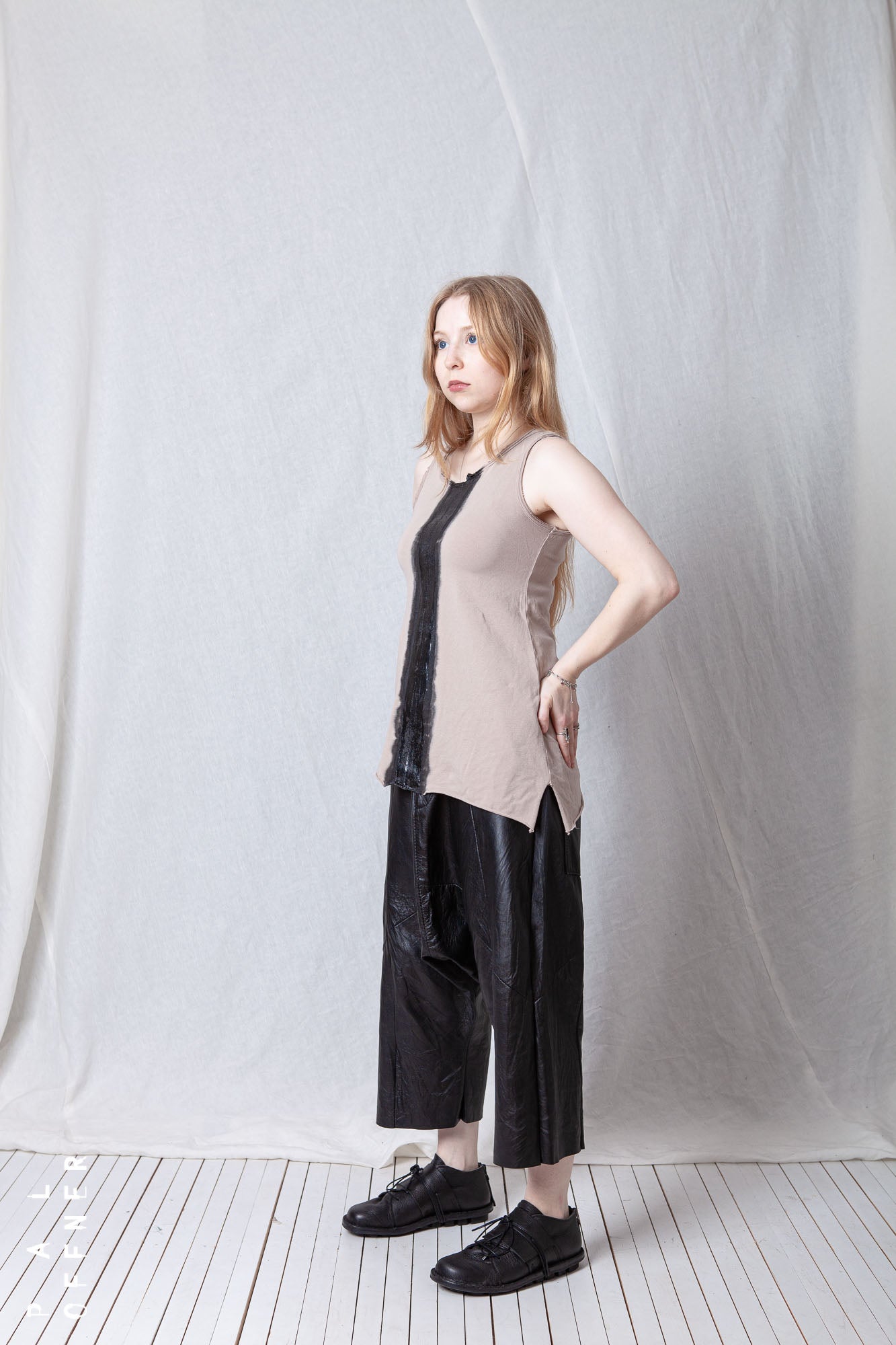Top_Cotton Jersey + Mesh