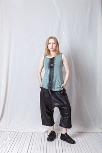 Top_Cotton Jersey + Mesh