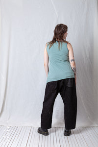 Top_Cotton Jersey + Mesh