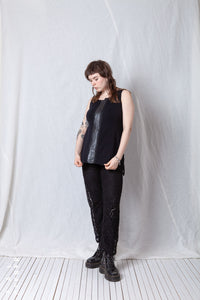 Top_Cotton Jersey + Mesh