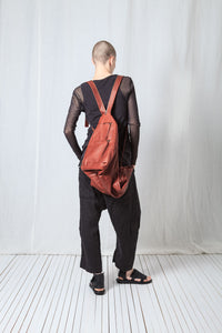 Travel Backpack_Leather