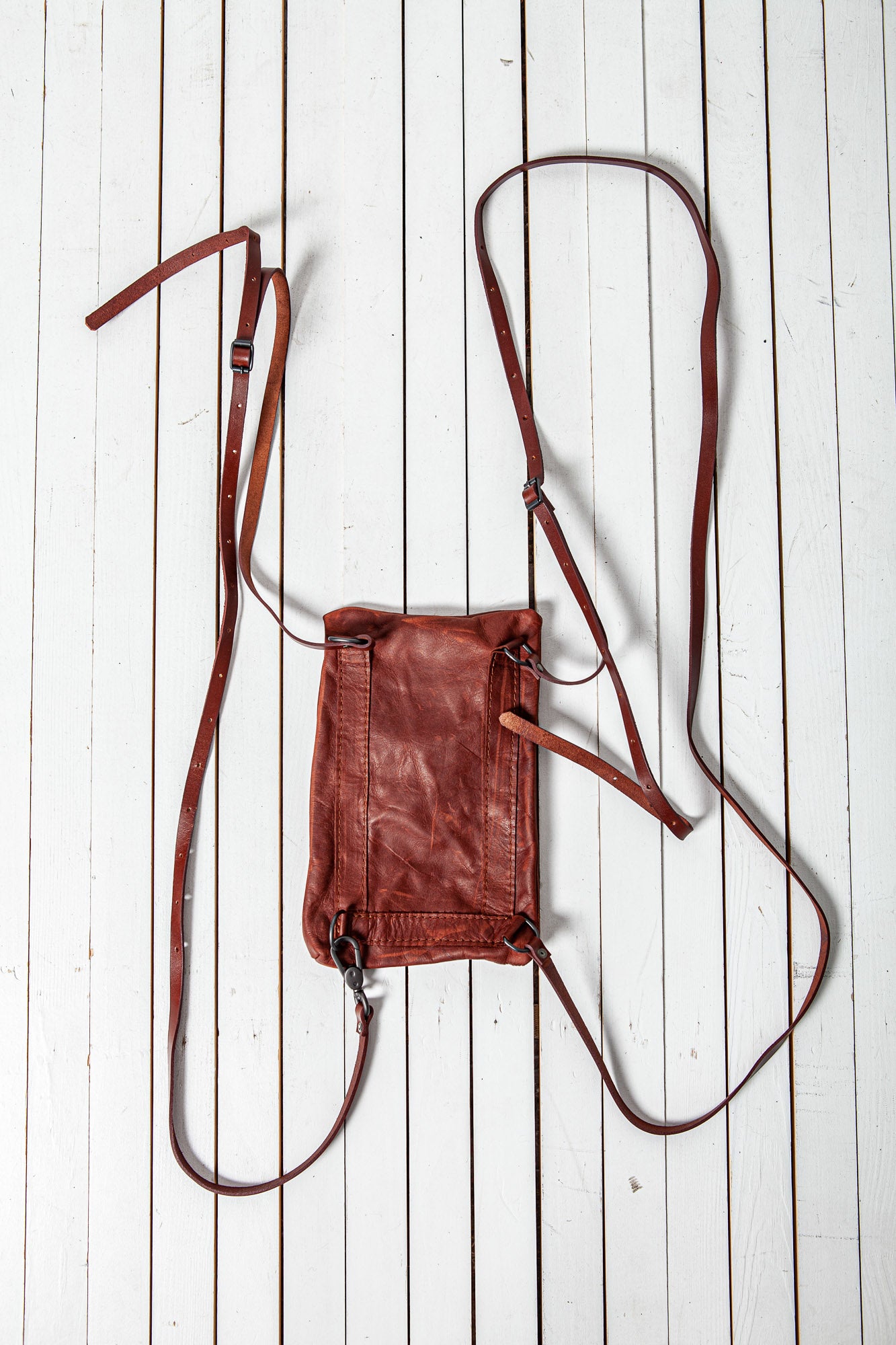 Two Strap Bag_Leather