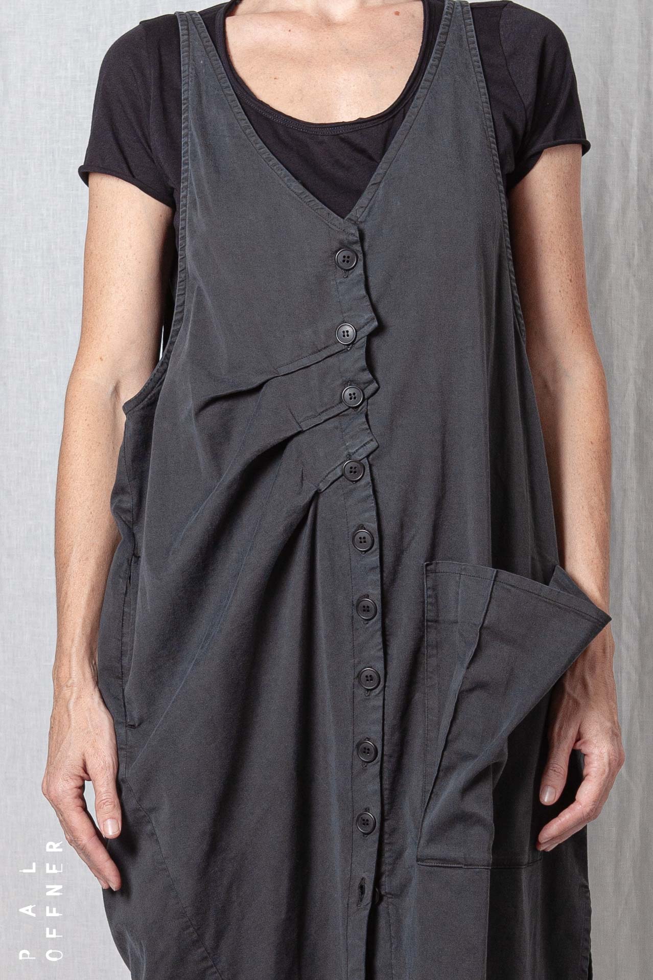 Vest Dress_Soft Tencel Stretch
