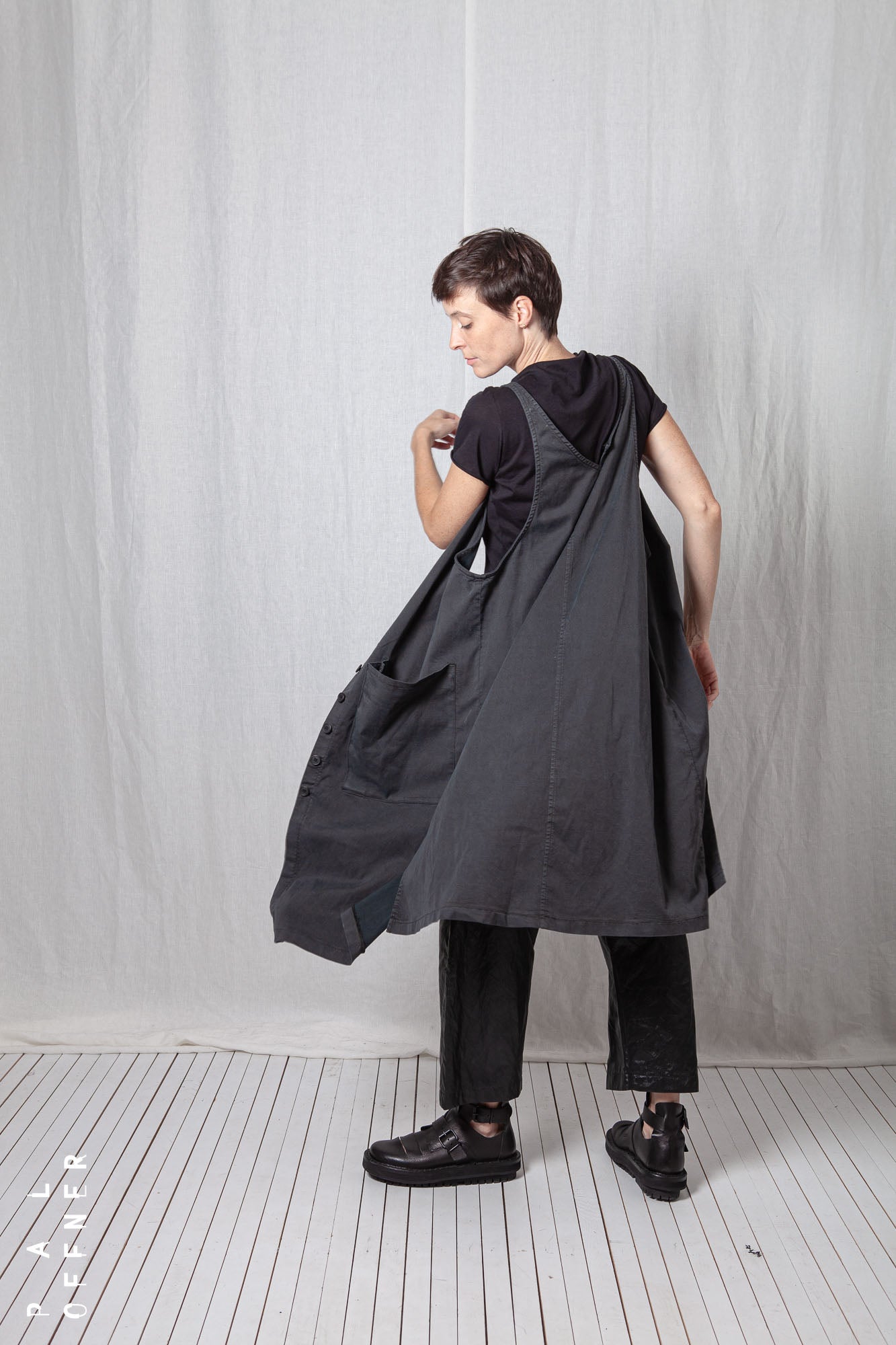 Vest Dress_Soft Tencel Stretch