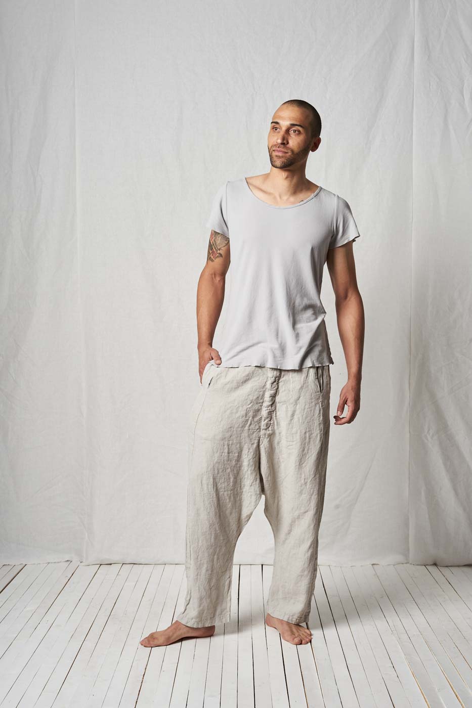 Wide Trousers_Linen