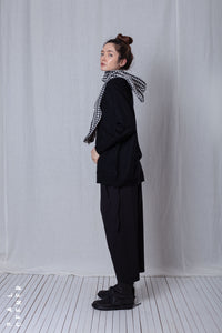 Wire Wrap Accessory_Checked Cotton Mix