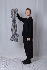 Wire Wrap Accessory_Checked Cotton Mix